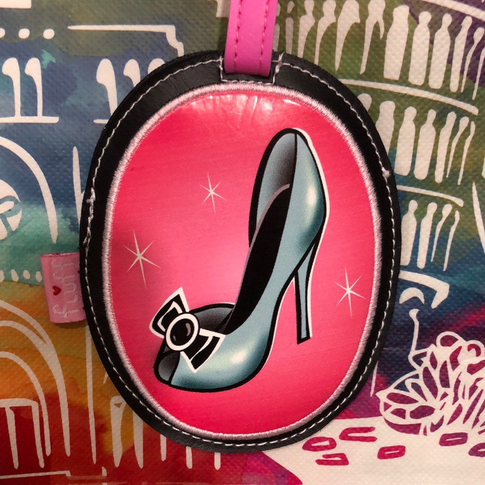 Fluff Pinup Heel Bag Tag